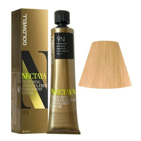 Goldwell - Tinte Nectaya Naturals TB 9N Rubio Muy Claro Natural 60 ml