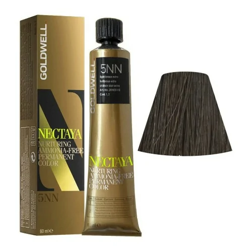 Goldwell - Tinte Nectaya Naturals TB 5NN Castaño Claro Intenso 60 ml