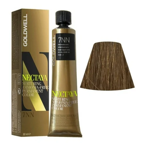 Goldwell - Tinte Nectaya Naturals TB 7NN Rubio Medio Extra 60 ml