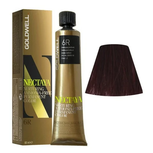 Goldwell - Tinte Nectaya Cool Reds TB 6R Caoba Brillante 60 ml