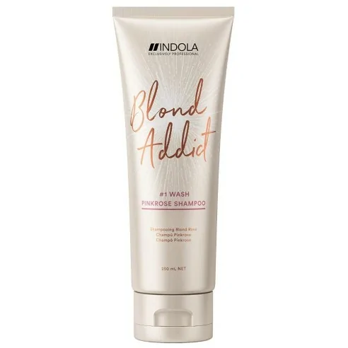 Indola - Blond Addict Pinkrose Champú 250 ml