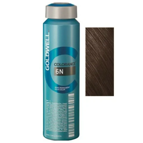 Goldwell - Tinte Colorance 6N Rubio Oscuro Natural 120 ml