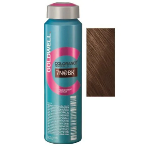 Goldwell - Tinte Colorance 7N@BK Rubio Medio Iluminado Cobre Beige 120 ml