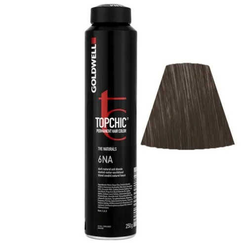 Goldwell - Topchic 6NA Rubio Ceniza Natural Oscuro 250 ml