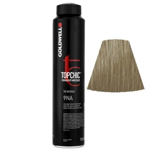 Goldwell - Topchic 9NA Rubio Ceniza Natural Muy Claro 250 ml