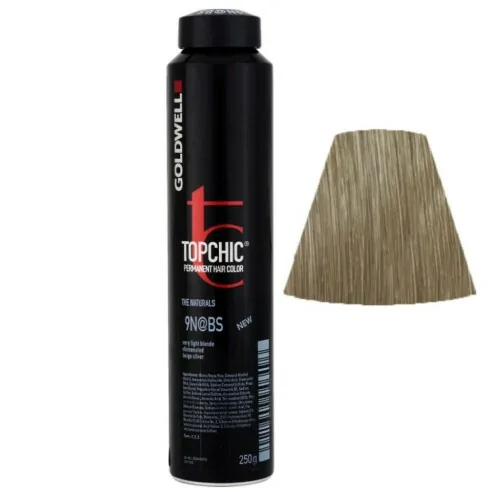 Goldwell - Topchic 9N@BS Rubio Muy Luminoso | Beige Plata 250 ml