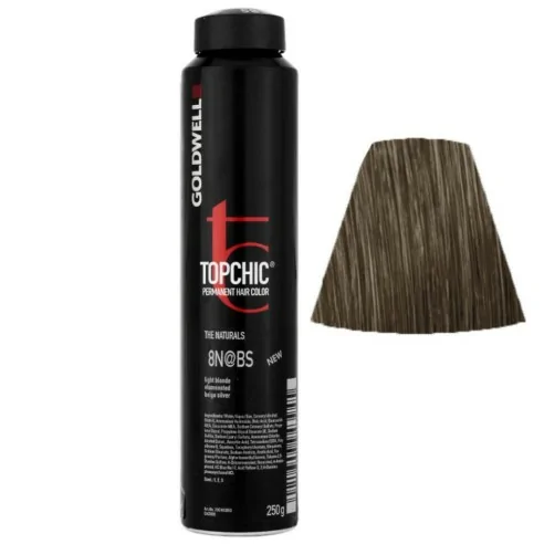 Goldwell - Topchic 8N@BS Rubio Beige Plata 250 ml