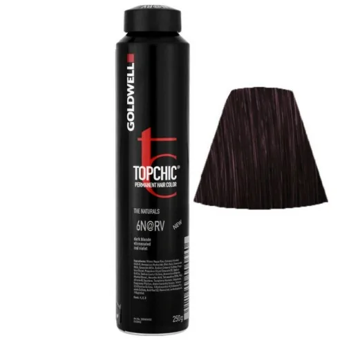 Goldwell - Topchic 6N@RV Rubio Oscuro Rojo Violeta 250 ml