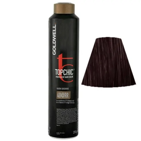 Goldwell - Topchic 4B@RR Castaño Medio | Rojo Intenso 250 ml