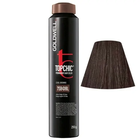 Goldwell - Topchic 7SB@BL Beige Plata | Azul 250 ml