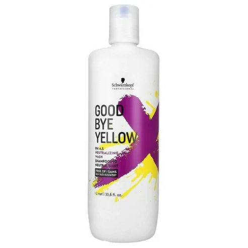 Schwarzkopf - Champú Neutralizador GoodBye Yellow 1000 ml