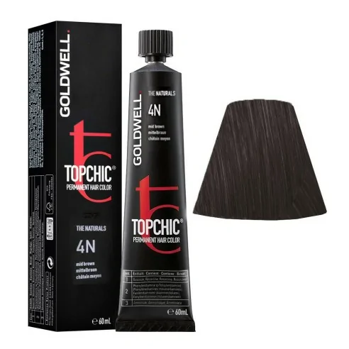 Goldwell - Topchic 4N Castaño Medio 60 ml