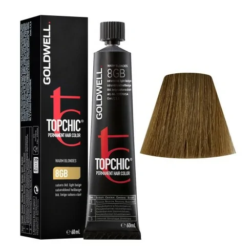 Goldwell - Topchic 8GB Rubio Sahara Beige Claro 60 ml