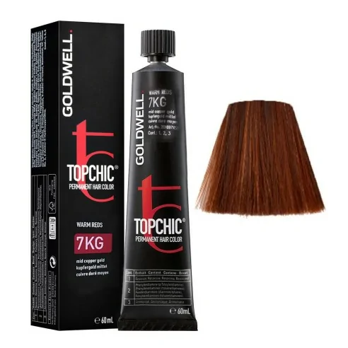 Goldwell - Topchic 7KG Cobre Dorado Medio 60 ml