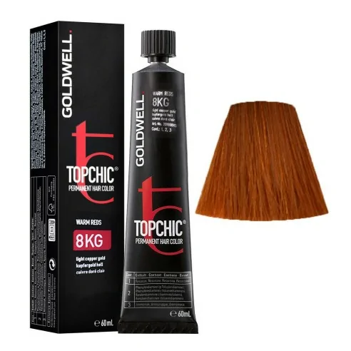 Goldwell - Topchic 8KG Cobre Dorado Claro 60 ml