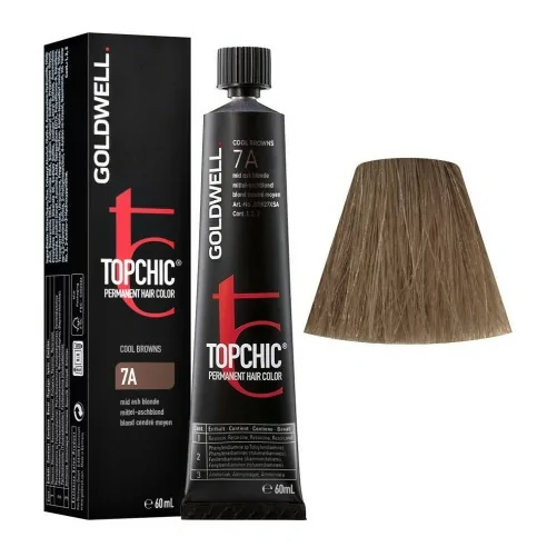 Goldwell - Topchic 7A Rubio Ceniza Medio 60 ml