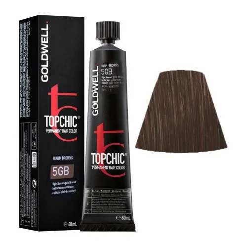 Goldwell - Topchic 5GB Castaño Claro | Dorado 60 ml