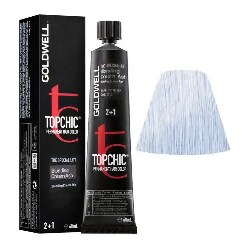 Goldwell - Topchic BLONDING CREAM ASH Rubio Crema Ceniza 60 ml