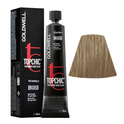 Goldwell - Topchic 8N@GB Rubio Claro | Beige Dorado 60 ml