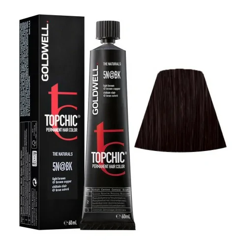 Goldwell - Topchic 5N@BK Marrón Claro | Marrón Cobre 60 ml