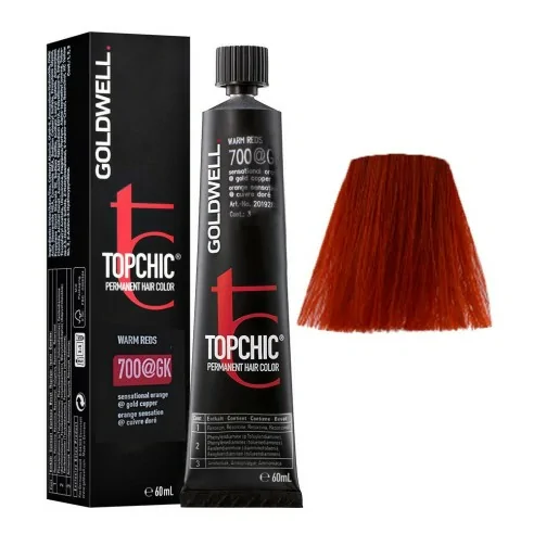 Goldwell - Topchic 7OO@GK Naranja Sensacional | Cobre Dorado 60 ml