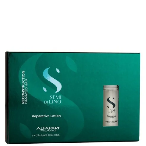 Alfaparf - Semi di Lino Tratamiento Reparador Reparative Lotion 6 x 13 ml