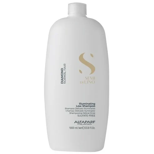 Alfaparf - Champú Iliminador Semi di Lino Diamond Normal Hair 1000 ml