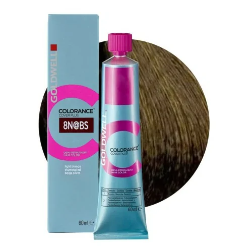 Goldwell - Tinte Colorance 8N@BS Rubio Claro Iluminado Beige Plateado 60 ml