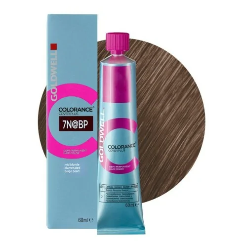 Goldwell - Tinte Colorance 7N@BP Rubio Medio Iluminado Beige Perla 120 ml