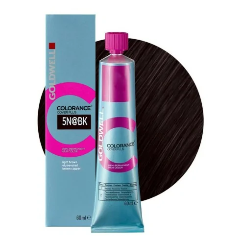 Goldwell - Tinte Colorance 5N@BK Marrón Claro Cobre Iluminado 60 ml