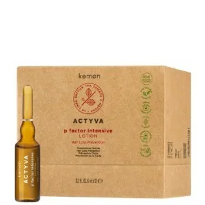 Kemon Actyva - P Factor Intensive Lotion Unisex Tratamiento Anti-caída 12 x 6 ml