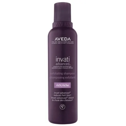 Aveda - Champú Exfoliante Anticaída Invati Advanced Rich 200 ml