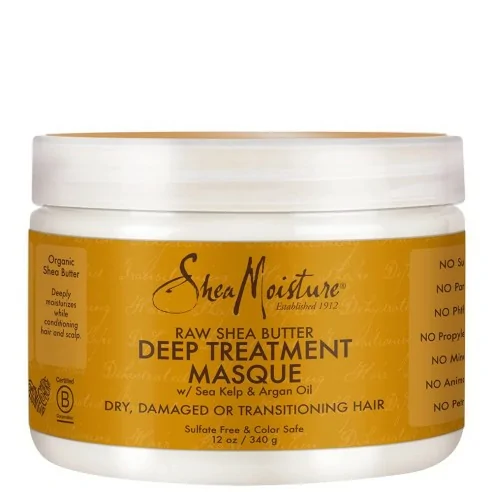 Shea Moisture - Mascarilla Reparadora Raw Shea Butter 340 g