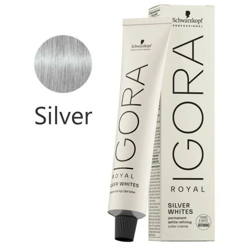 Schwarzkopf - Tinte Igora Royal Silver Whites Plata 60 ml