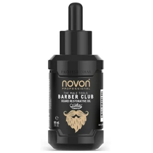 Novon - Aceite Restaurador de Barba Beard Restorative Oil Barber Club 60 ml - ZZNOV90062