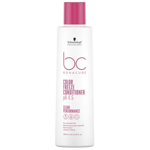 Schwarzkopf - Acondicionador para Cabello Teñido ph 4.5 BC Bonacure Color Freeze 200 ml