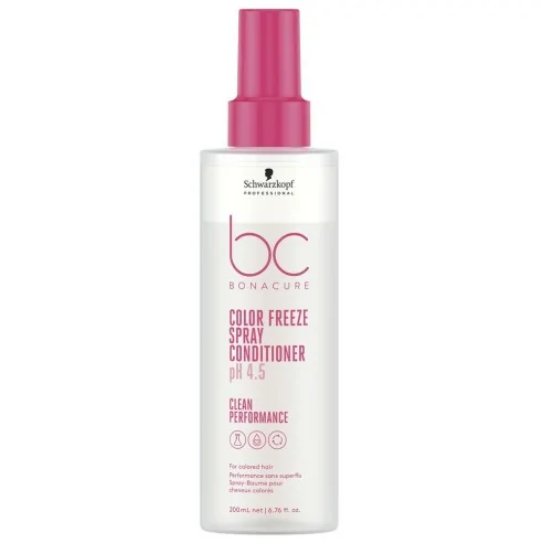 Schwarzkopf - Spray Acondicionador para Cabello Teñido ph 4.5 BC Bonacure Color Freeze 200 ml