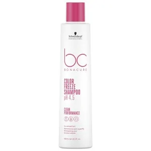 Schwarzkopf - Champú para Cabello Teñido ph 4.5 BC Bonacure Color Freeze 250 ml