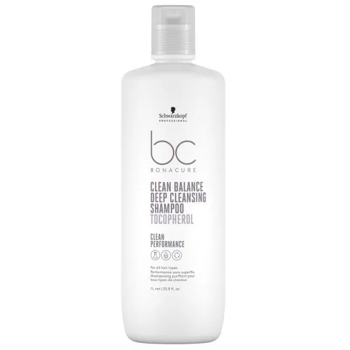 Schwarzkopf - Champú Purificante BC Bonacure Clean Balance 1000 ml