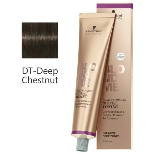 Schwarzkopf - Crema Matizadora Intensa BlondMe DT-Deep Chestnut 60 ml