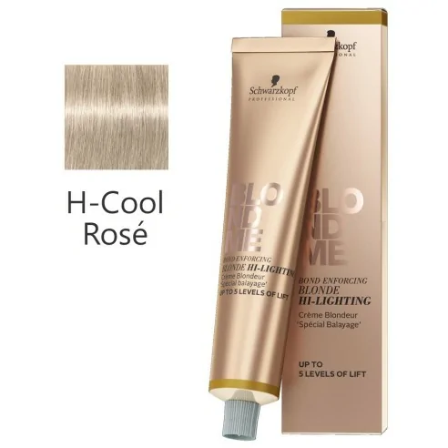 Schwarzkopf - Crema Aclarante para Mechas BlondMe H-Cool Rosé 60 ml