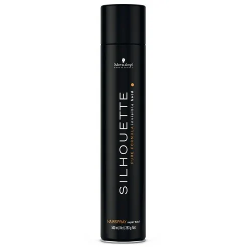 Schwarzkopf - Laca de Fijación Extra Fuerte Silhouette Hairspray Super Hold 500 ml