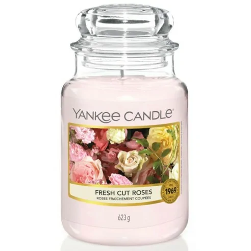 Yankee Candle - Vela Aromática Fresh Cut Roses 623 g