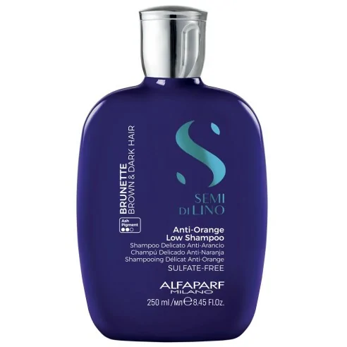 Alfaparf - Semi di Lino Brunette Anti-Orange Low Shampooing 250 ml