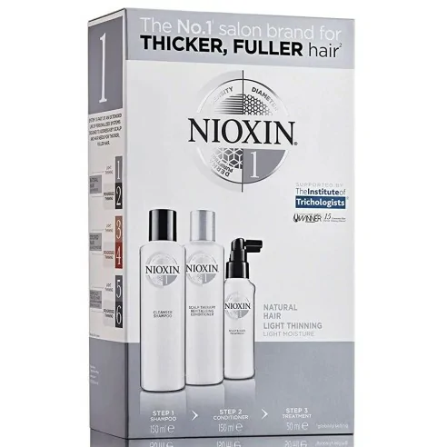 Nioxin - Tratamiento Revitalizante Trial Kit System 1