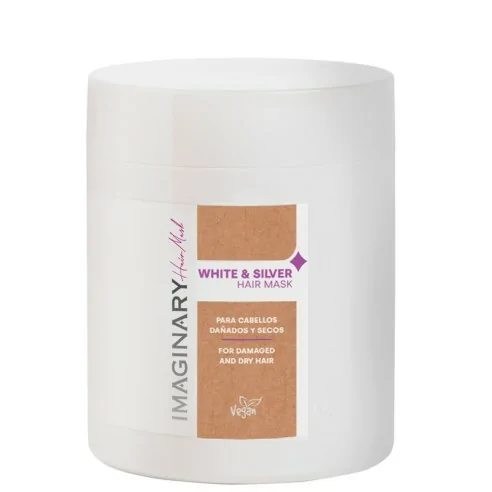 Imaginary Colors - Mascarilla White & Silver Mask 500 ml