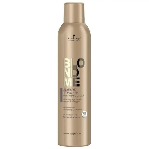 Schwarzkopf - Champú en Seco BlondMe Blonde Wonders Dry Shampoo Foam 300 ml