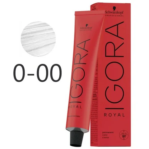 Schwarzkopf - Tinte Permanente Igora Royal 0-00 Tono Mezcla 60 ml