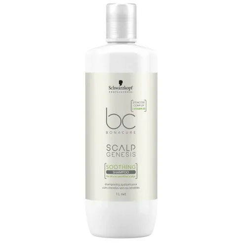 Schwarzkopf - Champú Calmante BC Bonacure Scalp Genesis Soothing 1000 ml