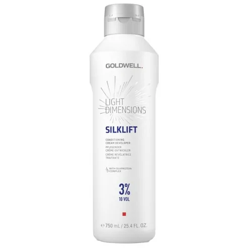 Goldwell - Light Dimensions SilkLift Lotion Conditionnante Crème Révélatrice 3% 10 vol 725 ml